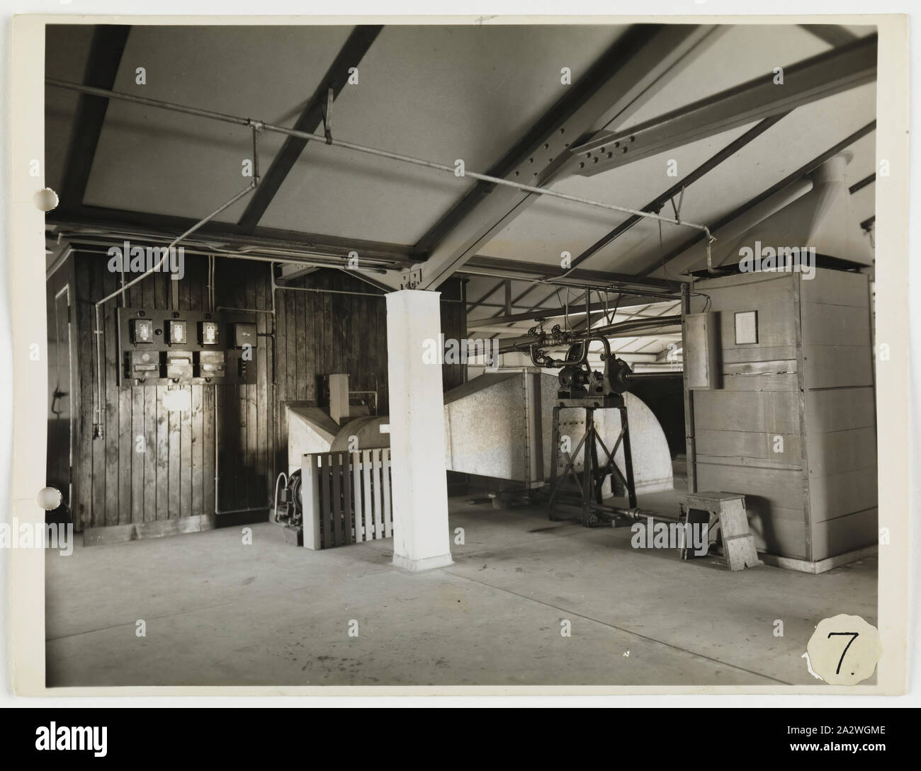 Photograph, Plate Department 'AirConditioning Plant', Abbotsford