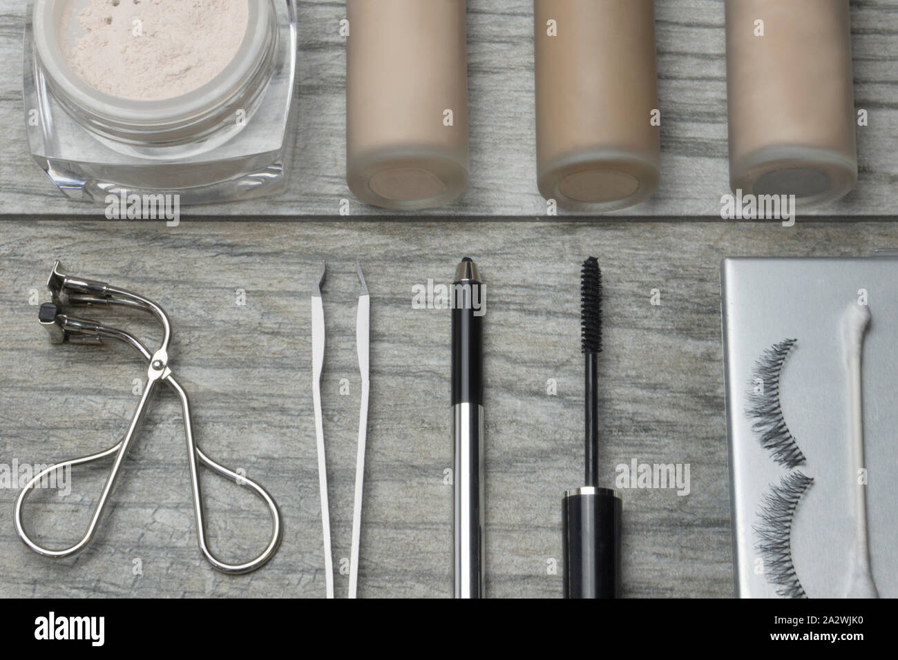 foundation and face powder Stock Photo Alamy