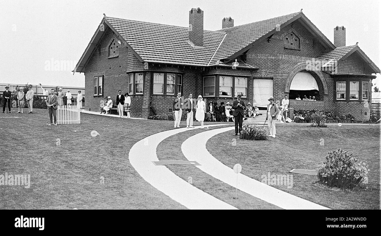 Negative Opening of Lawn Tennis Courts, Ballarat, Victoria, 20 Nov