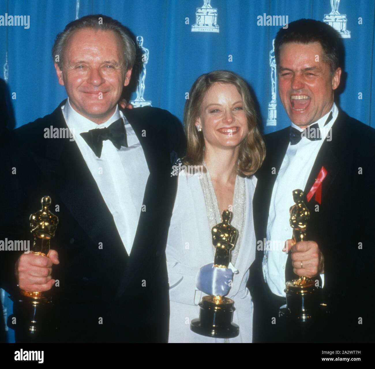 Anthony Hopkins Jodie Foster Johnathan Demme 1992 Photo By Michael anthony-hopkins-jodie-foster-johnathan-demme-1992-photo-by-michael