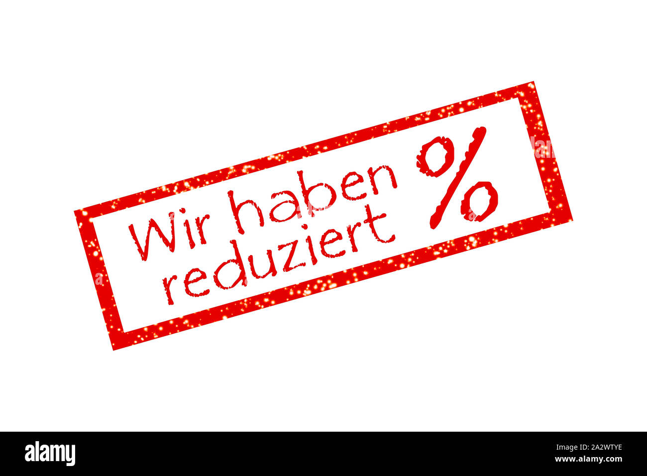Reduced With Germany We have reduced Stock Photo - Alamy
