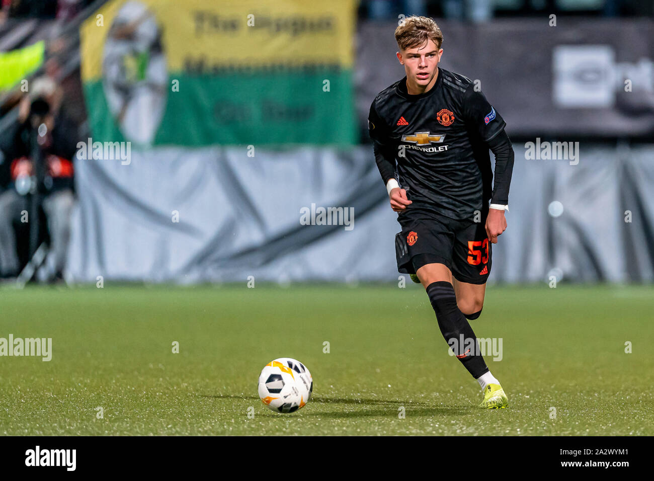 Den Haag Netherlands 03rd Oct 2019 Football Cars Jeans Stadium Europa League Season 2019 2020 Manchester