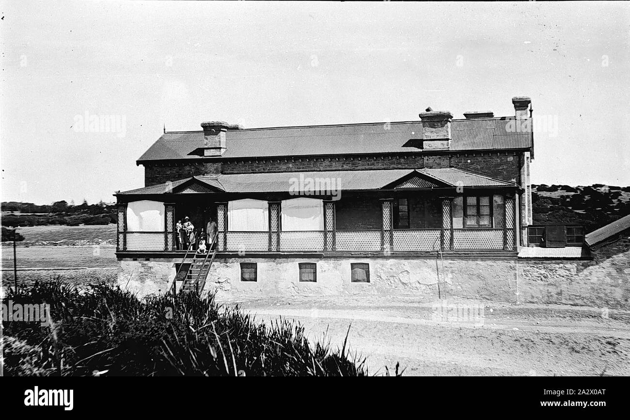 Negative Karratta House, Robe, South Australia, 1925, Karratta house
