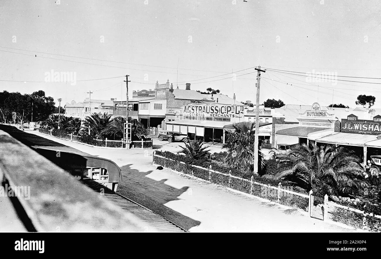 Negative Rainbow Victoria Circa 1930 Main Street Rainbow