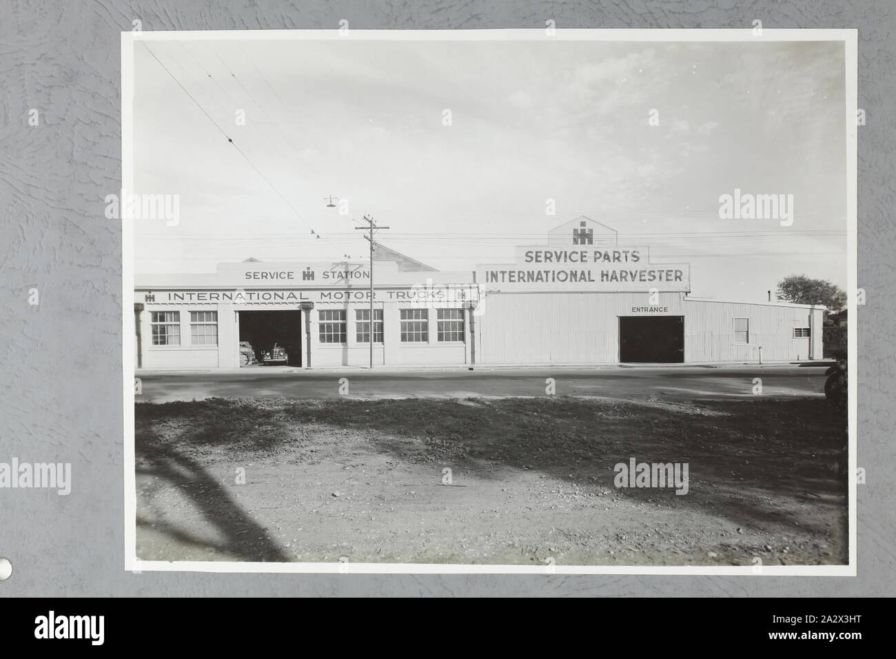 Photograph International Harvester Garage Exterior Adelaide