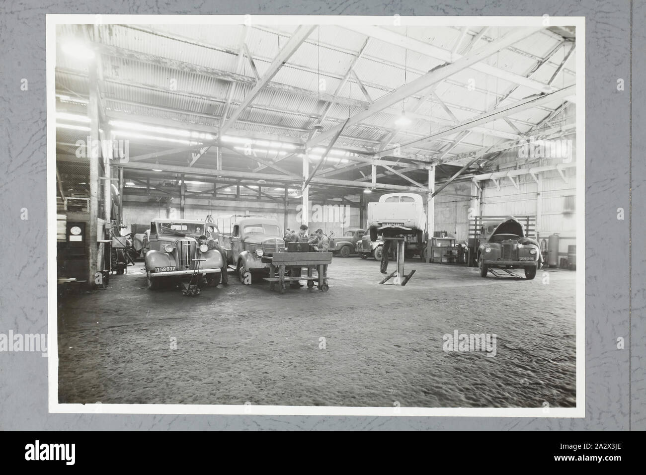 Photograph International Harvester Motor Truck Service Garage
