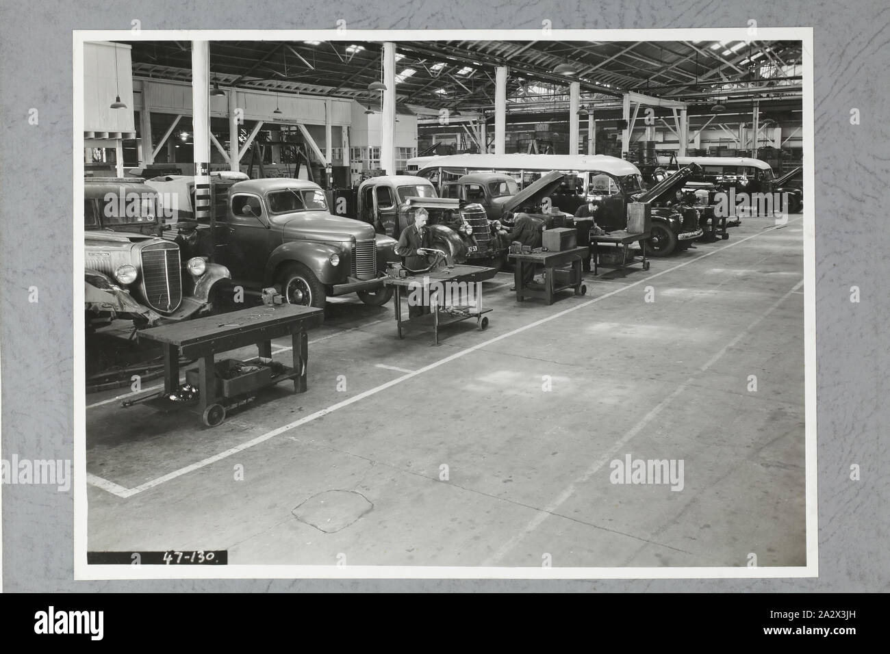 Photograph International Harvester Motor Truck Service Garage