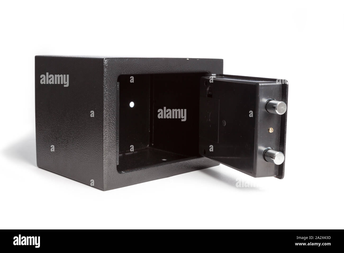 metal safe box Stock Photo Alamy