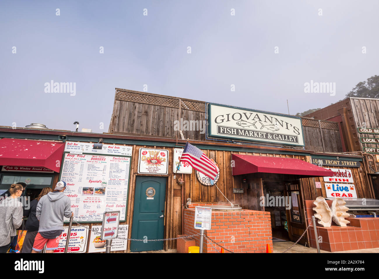 Giovanni's Fish Market. Morro Bay, California, USA Stock Photo Alamy