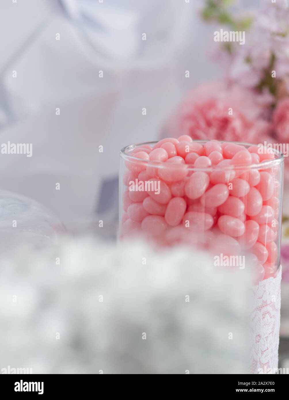 Wedding Details - Sweet Table Stock Photo - Alamy