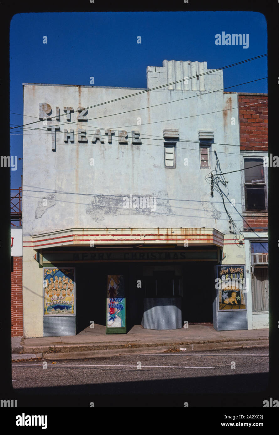 Ritz Theater, Centreville, Alabama Stock Photo Alamy