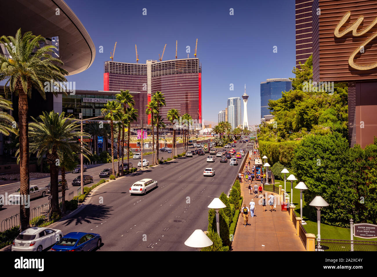 Las Vegas, Nevada, USA New hotel building in progress Stock Photo Alamy