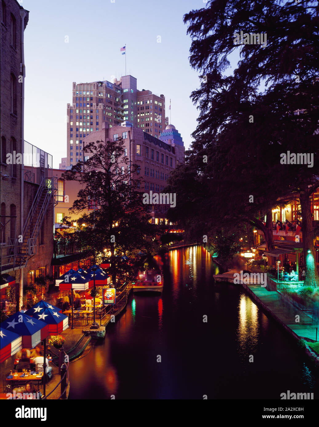 River Walk, the numberone tourist attraction in San Antonio, Texas Stock Photo Alamy