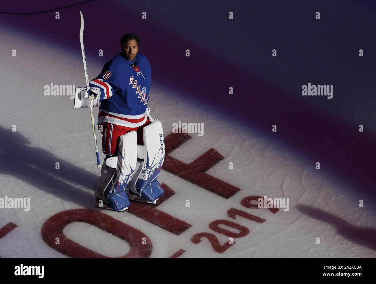 New york rangers henrik lundqvist hi-res stock photography and images