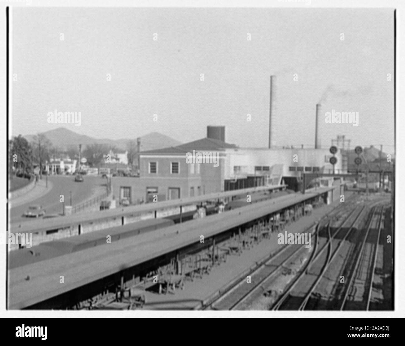 Roanoke station of the Norfolk and Western Railroad, Roanoke, Virginia Stock Photo Alamy