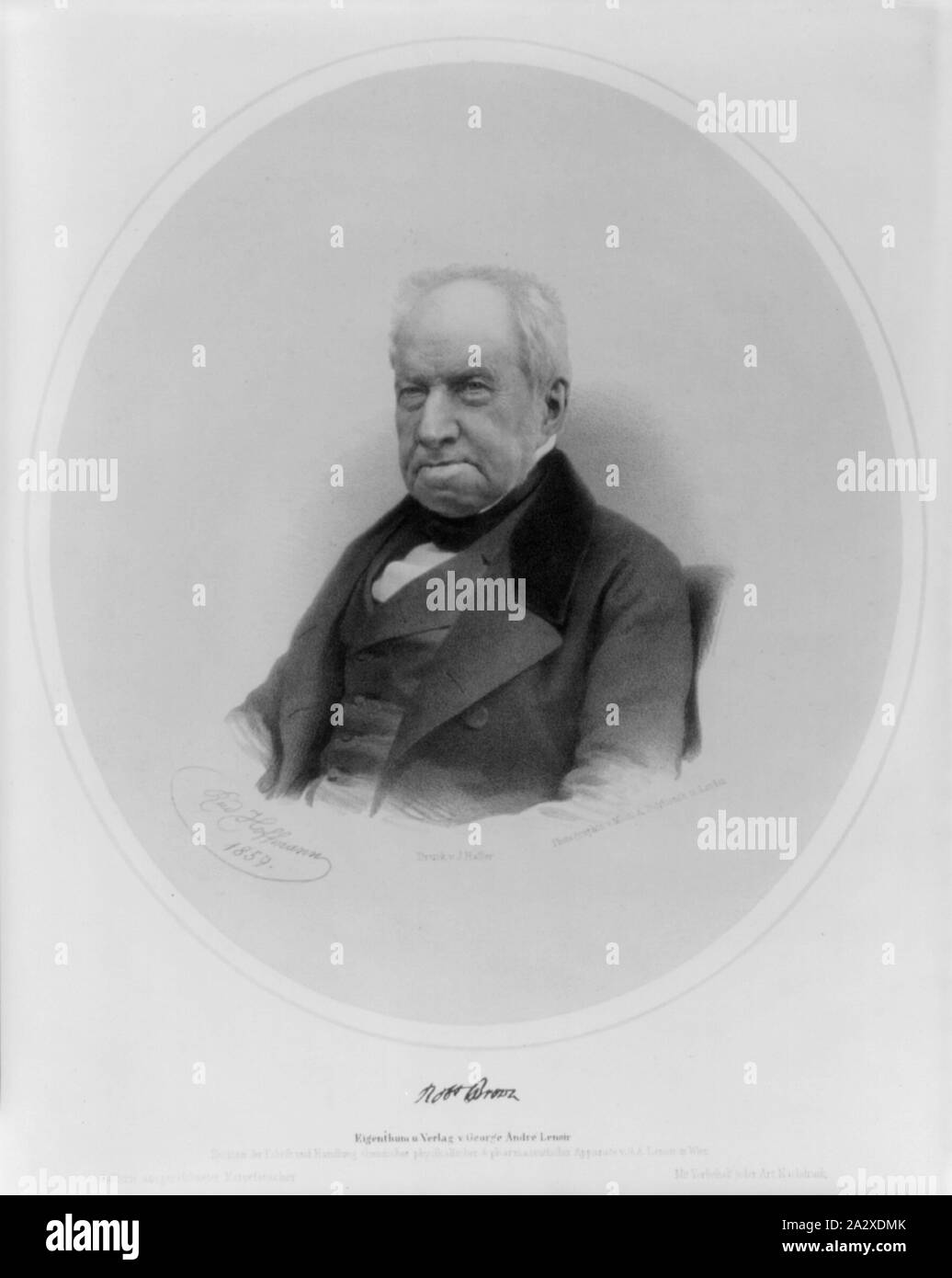 Robert Brown, 1773-1858 Stock Photo