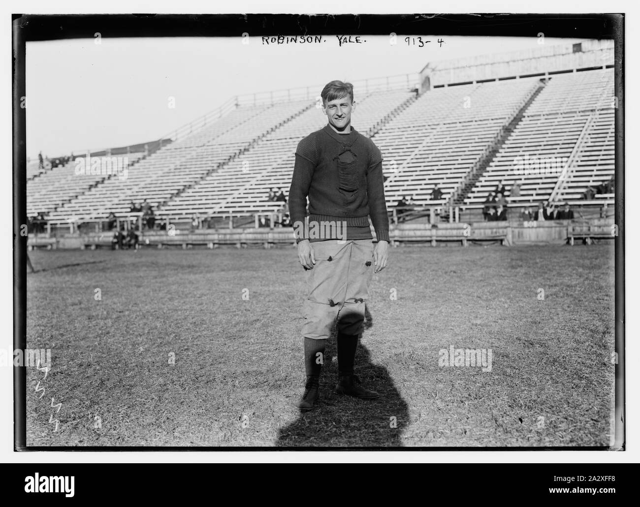 Robinson, Yale Varsity football team on field Stock Photo Alamy