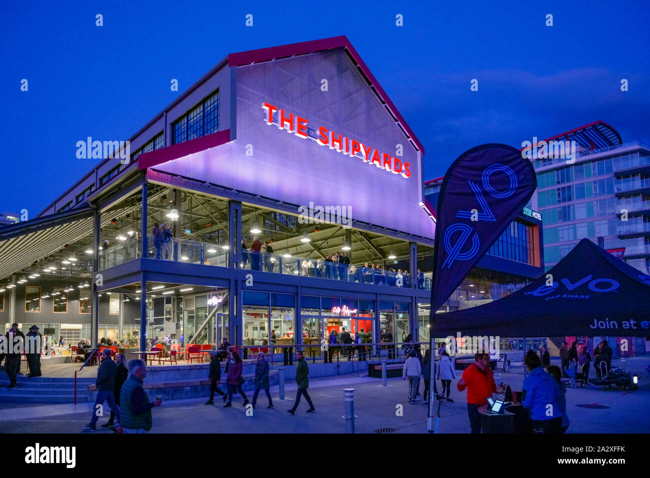 The Shipyards, Lower Lonsdale, North Vancouver, British Columbia