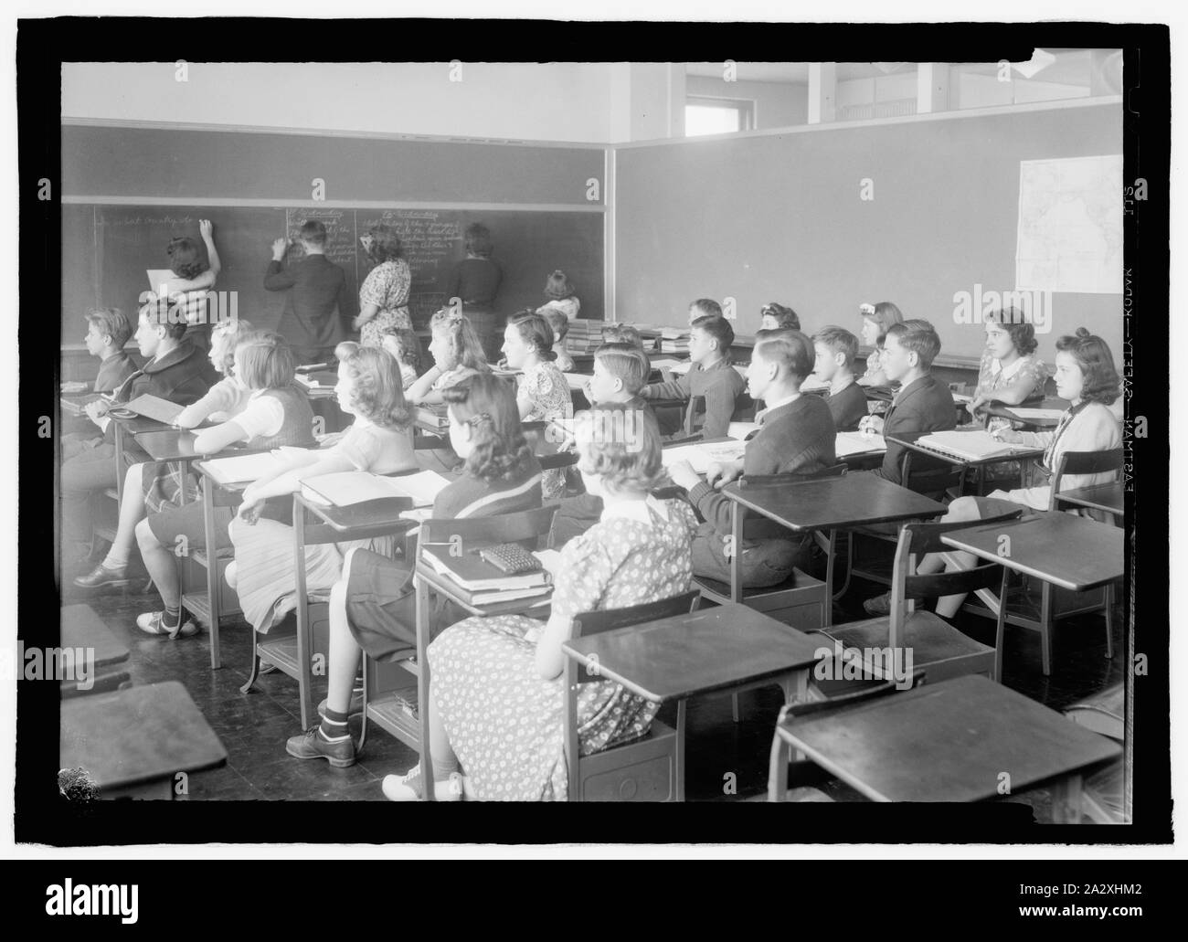 Rockville High School, C.1936 Stock Photo - Alamy