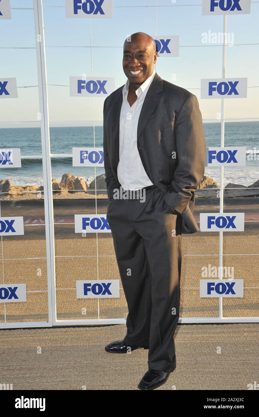 MALIBU, CA. August 05, 2011: Michael Clarke Duncan at the Fox TV Summer 2011 All-Star Party at Gladstones Restaurant, Malibu. © 2011 Paul Smith / Featureflash Stock Photo
