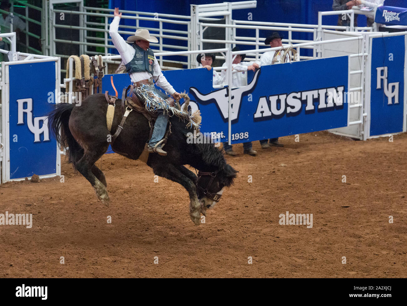 Rodeo Austin, the city's annual stock show and rodeo. Austin, Texas