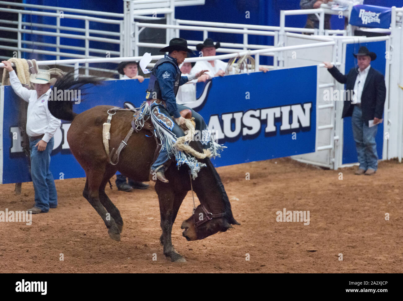 Rodeo Austin, the city's annual stock show and rodeo. Austin, Texas
