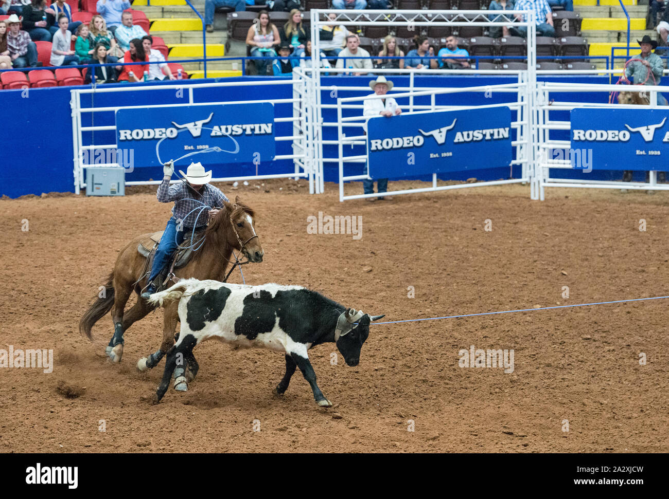 Rodeo Austin, the city's annual stock show and rodeo. Austin, Texas