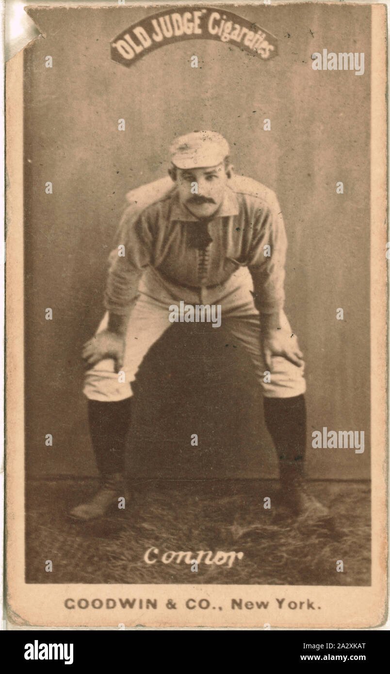 Roger Connor, New York Giants, baseball card portrait Stock Photo Alamy