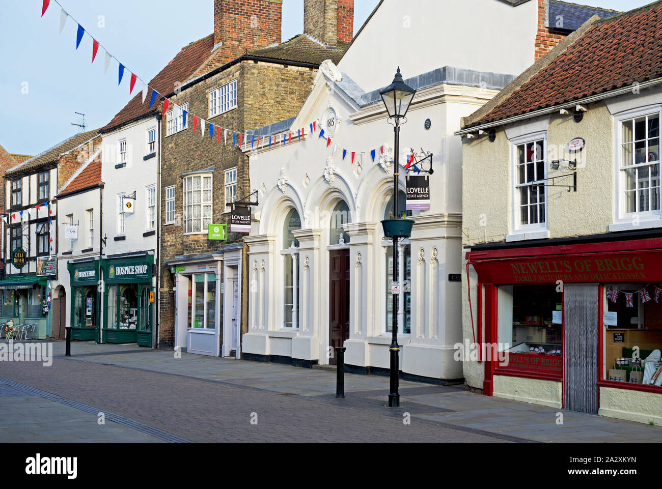 Wrawby Street, Brigg, North Lincolnshire, England UK Stock Photo Alamy