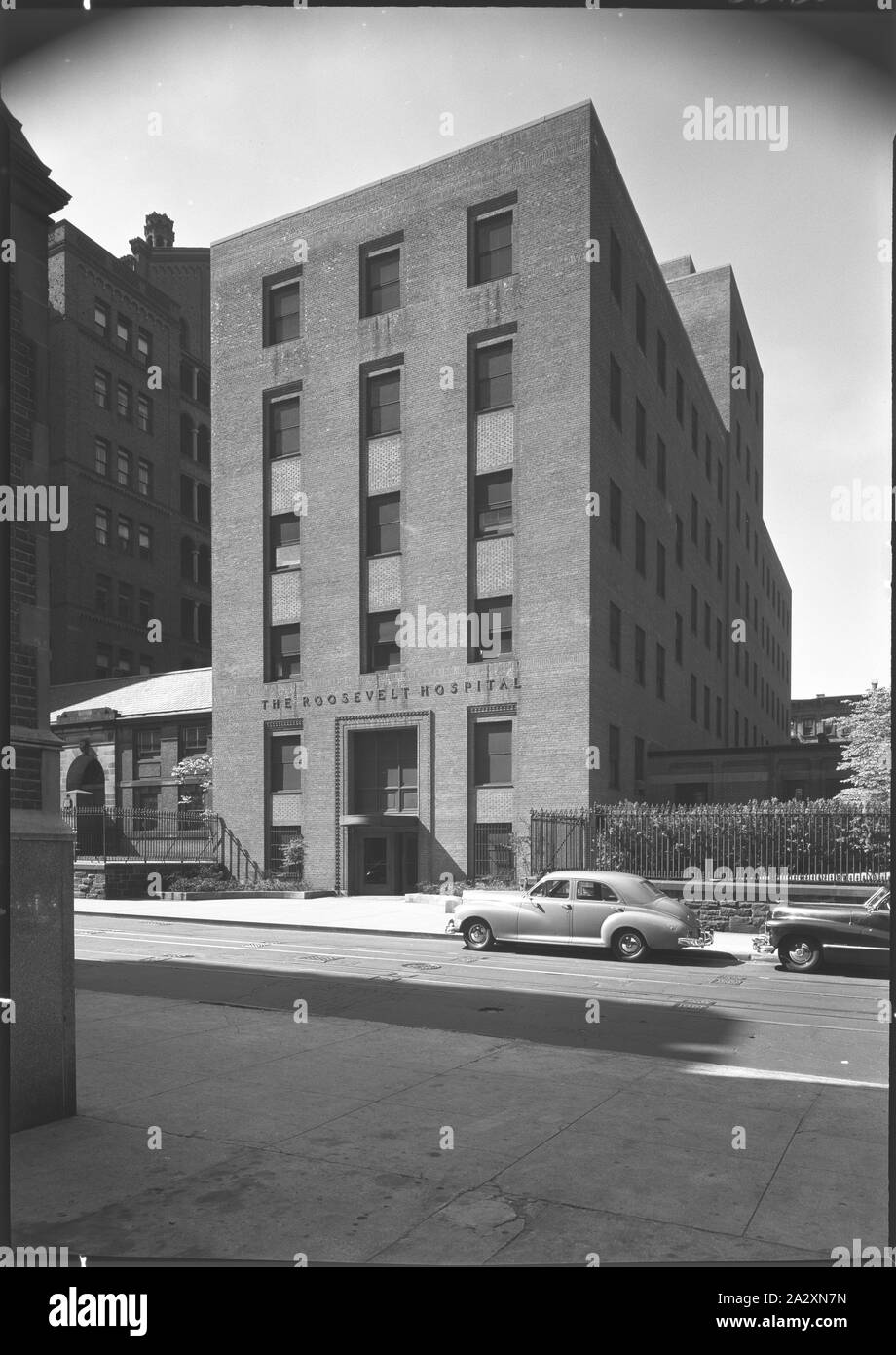 Roosevelt Hospital, 59th St., New York City Stock Photo Alamy