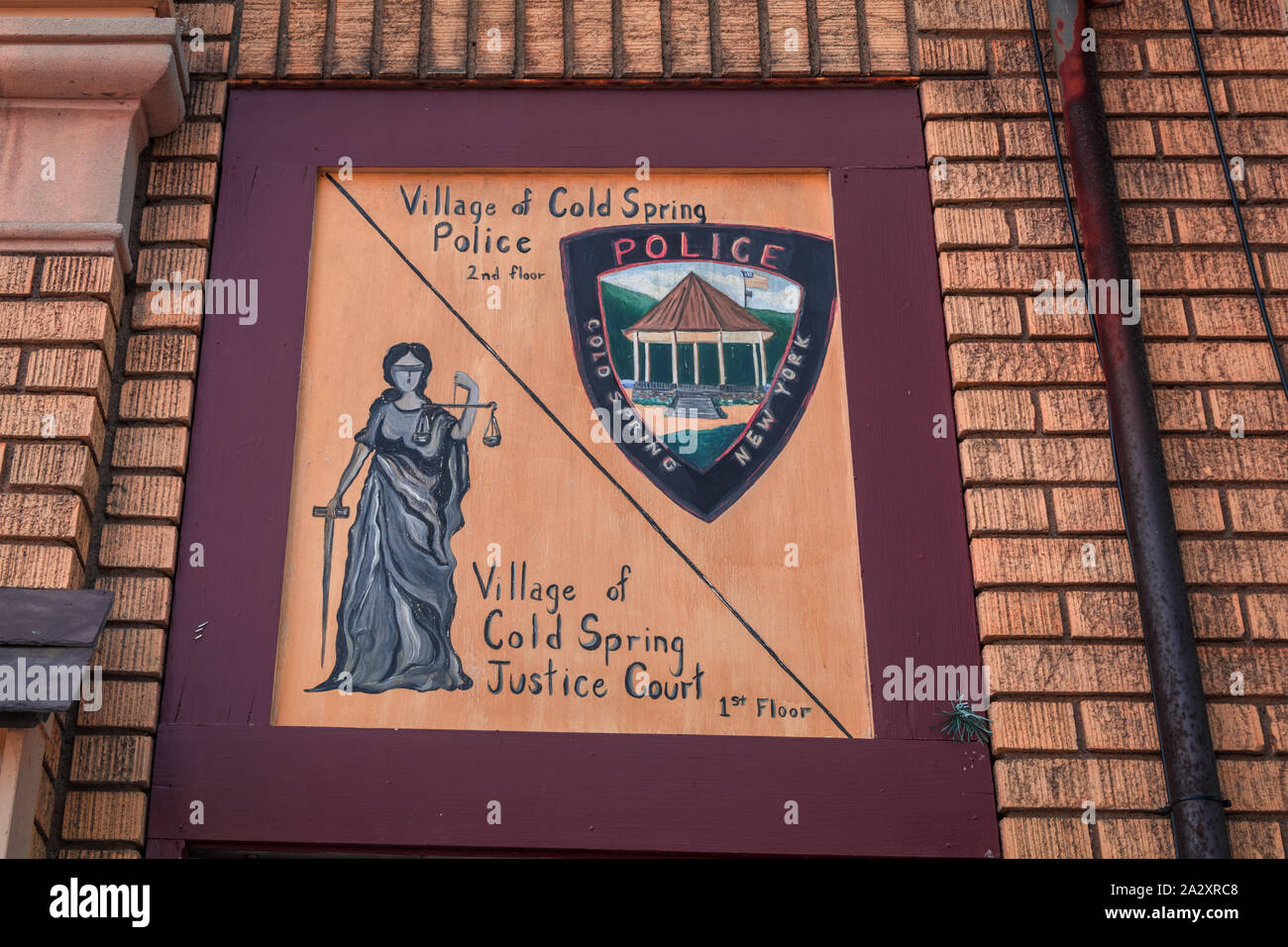 Small town main street city historic downtown shopping district hi-res ...