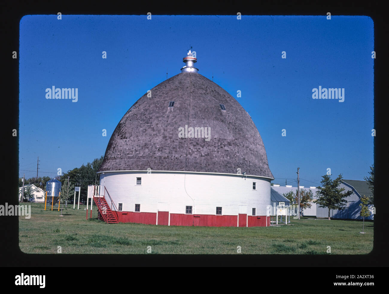 Round Barn, Le Mars, Iowa Stock Photo Alamy