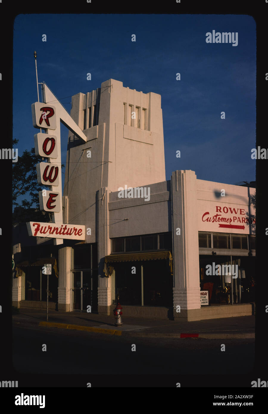 Rowe Furniture, Billings, Montana Stock Photo Alamy