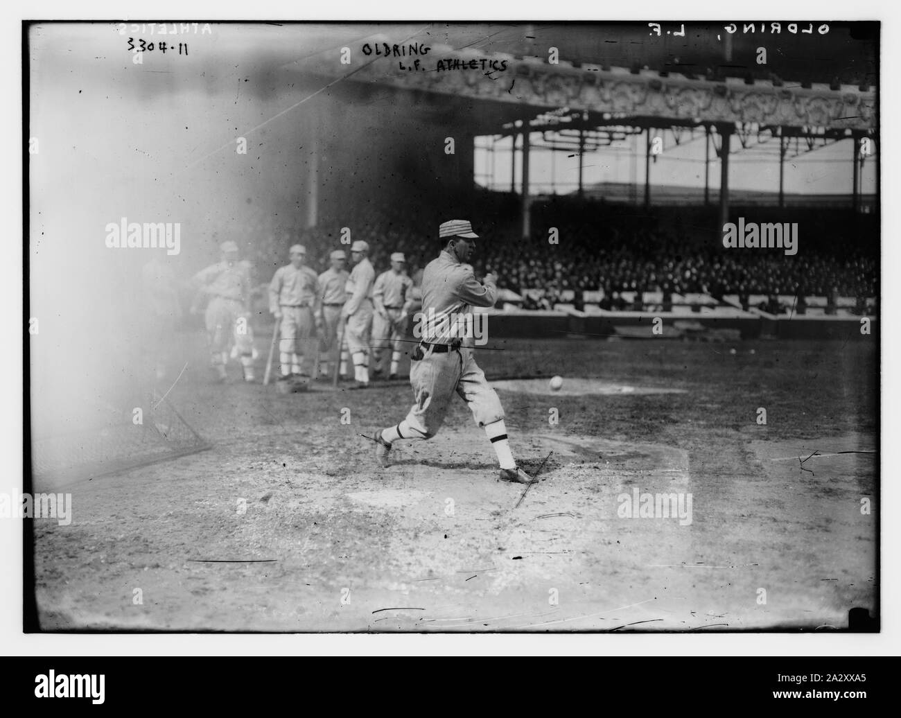 Vintage 1910s Baseball Players - Carroll Boardwalk Brown, Philadelphia AL  ca. 1913 Stock Photo - Alamy