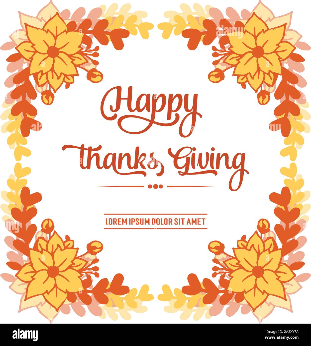 Various shape pattern of autumn leaf flower frame, for design poster ...