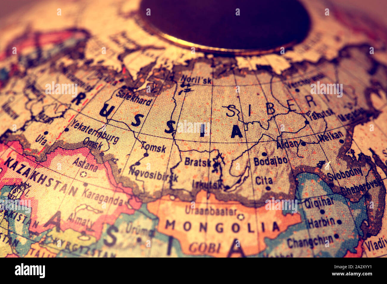 Map of russia regions hi-res stock photography and images - Alamy