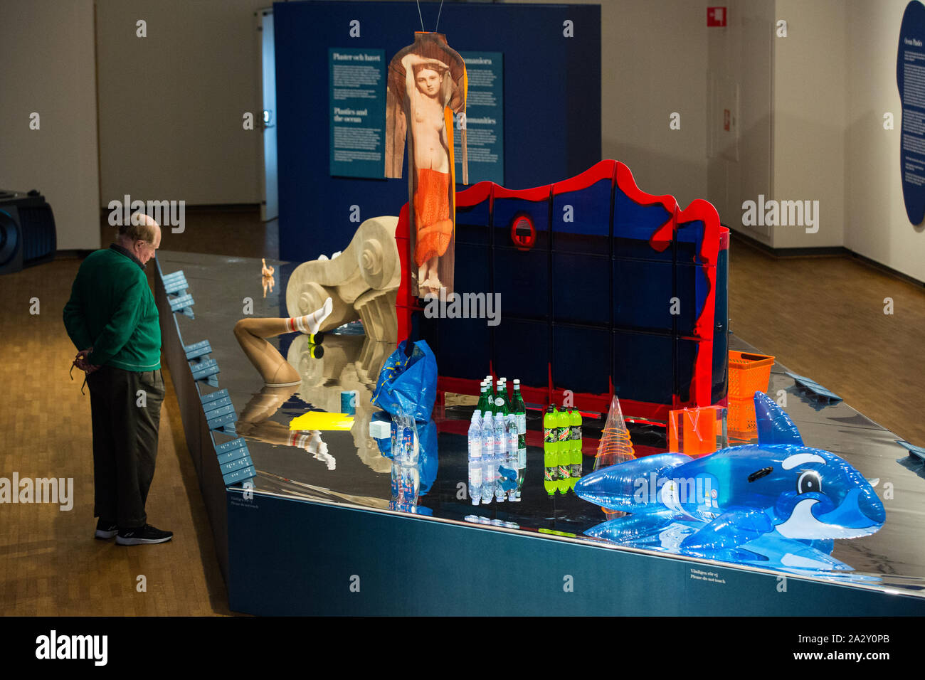 Gothenburg, Sweden. 03rd Oct, 2019. Different types of exhibits seen at Rohsska Museum in