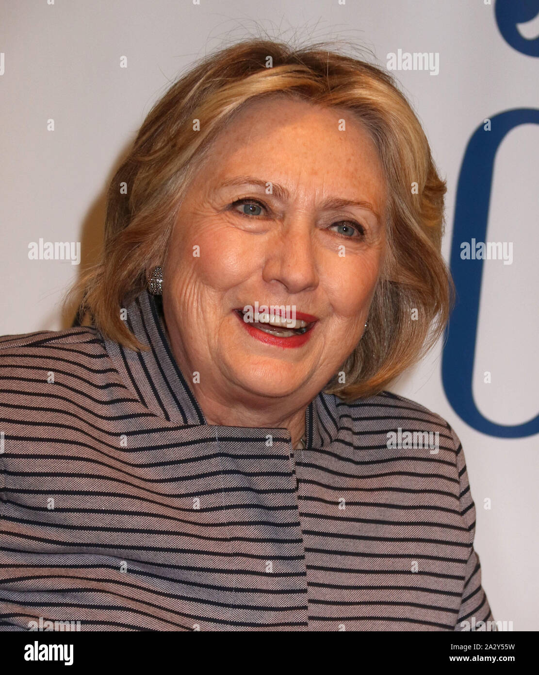 New York, New York, USA. 3rd Oct, 2019. HILLARY RODHAM CLINTON attends
