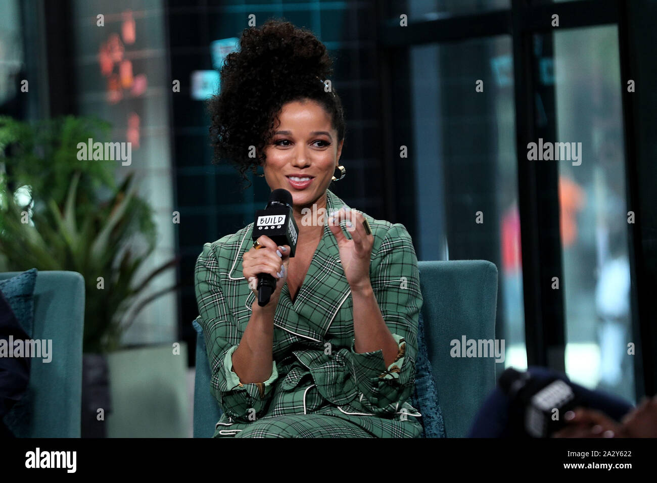New York, USA. 2 October, 2019. Alisha Wainwright at the BUILD Speaker
