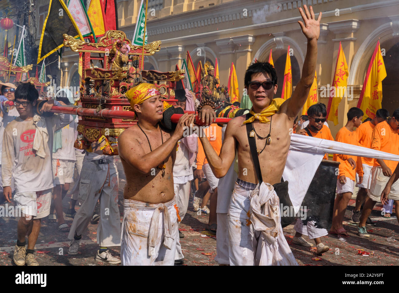 Procession Bearers Bizarre deities hi-res stock photography and images - Alamy