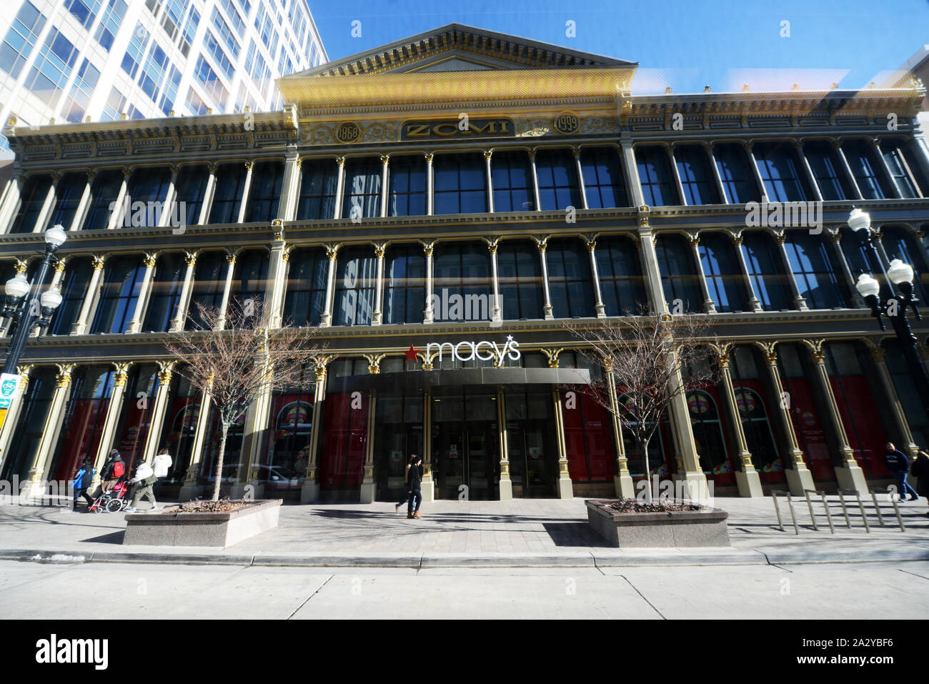 Macy's Department store in Salt Lake City Stock Photo Alamy