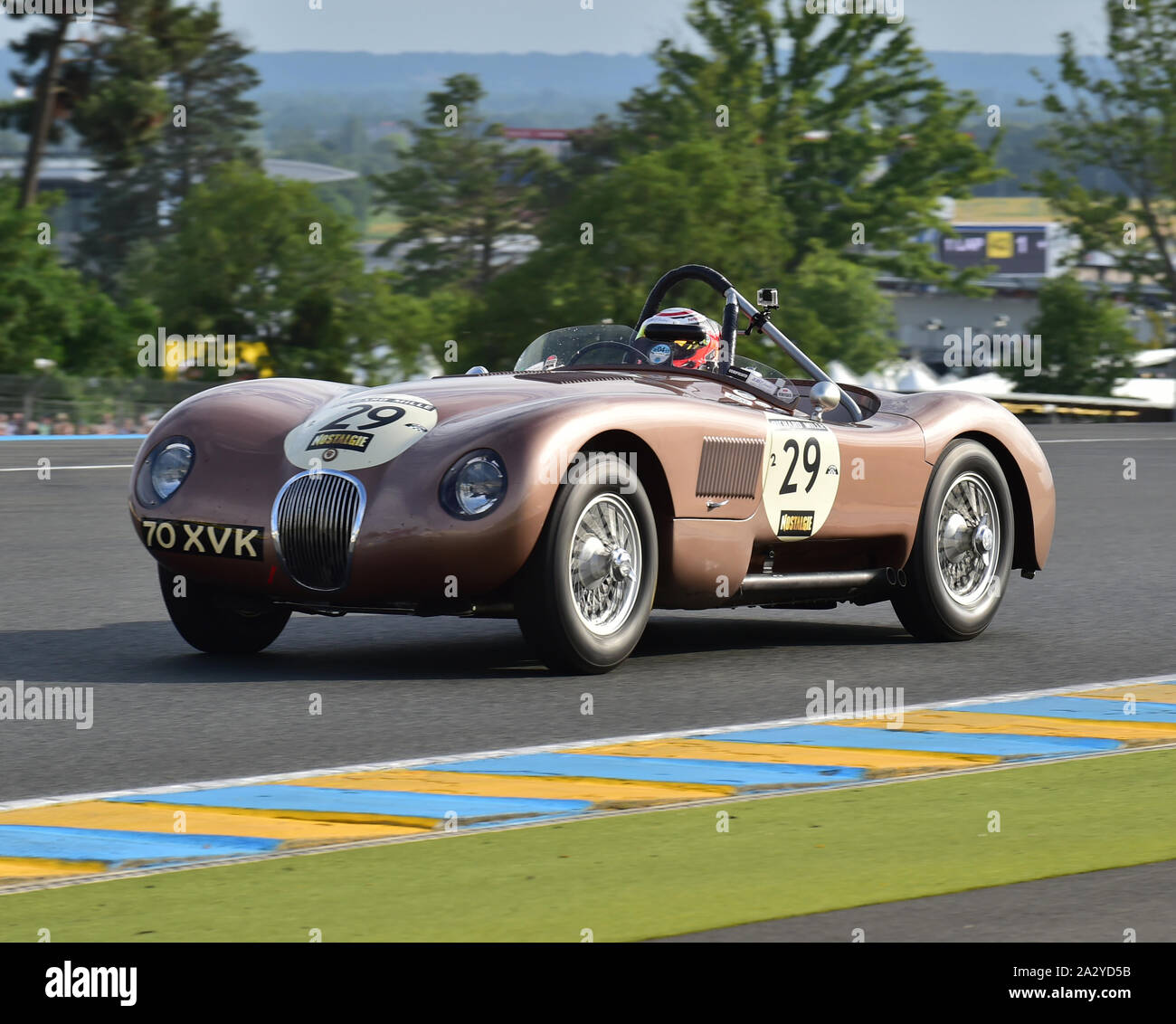 Alex Buncombe, Jaguar C-Type, 70 XVK, Le Mans Classic 2014, 2014 ...