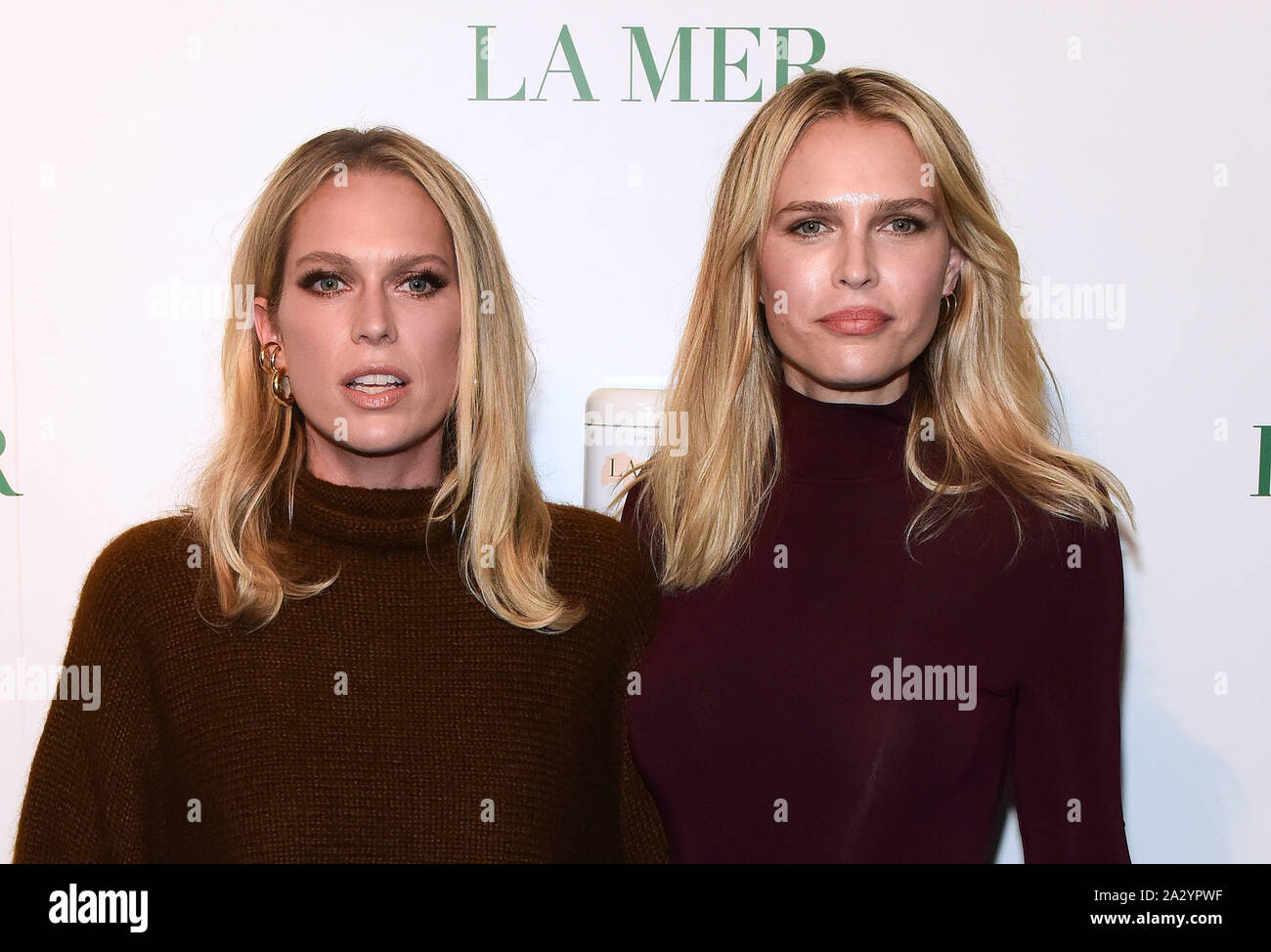 NEW YORK, NEW YORK - OCTOBER 03: Sara Foster and Erin Foster attend La
