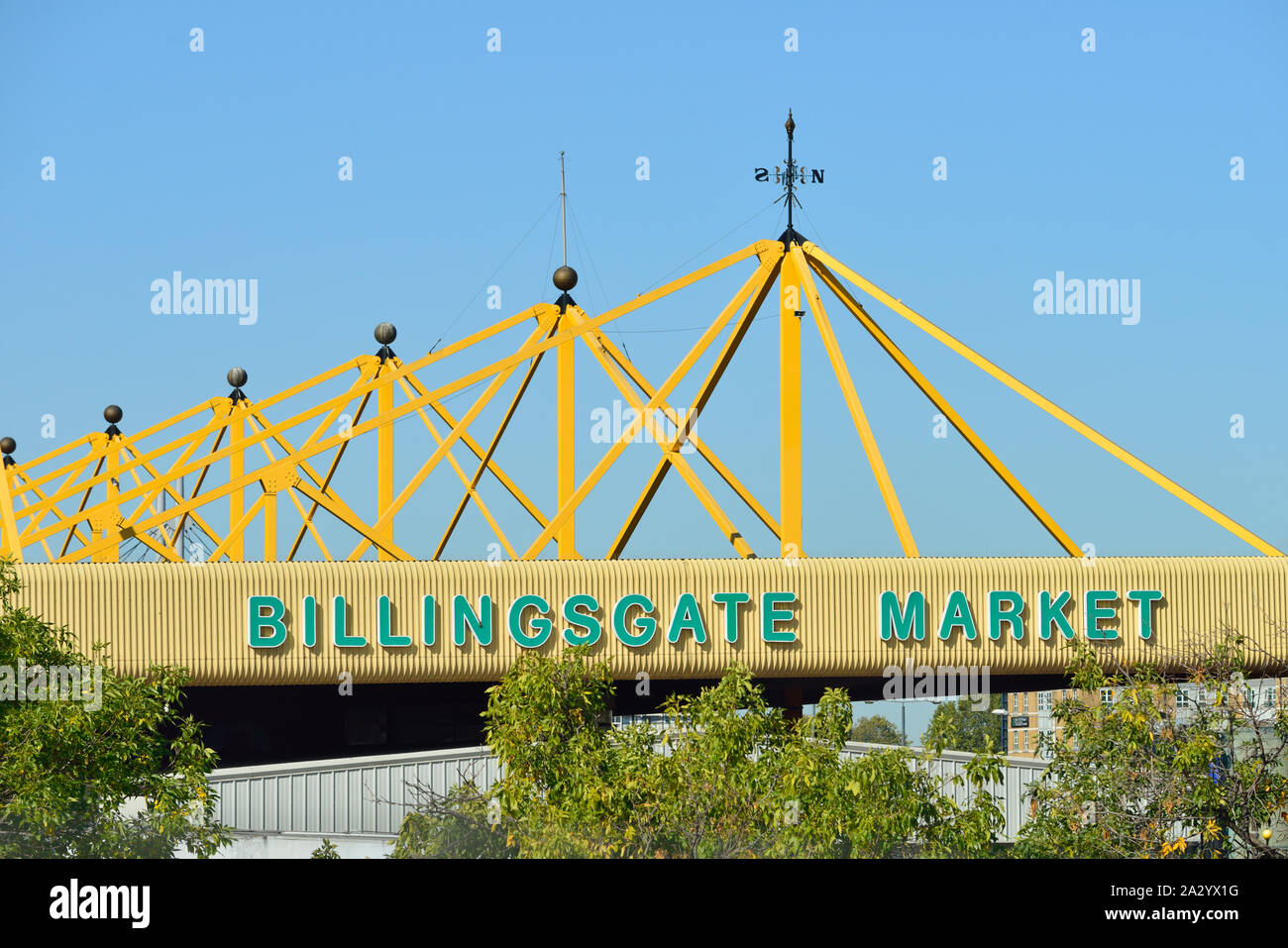 Billingsgate Market, Trafalgar Way, Poplar, East London, United Kingdom