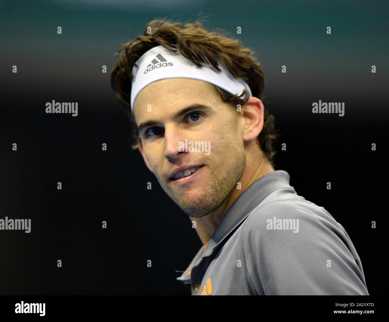 Beijing China 4th Oct 2019 Dominic Thiem Of Austria Reacts