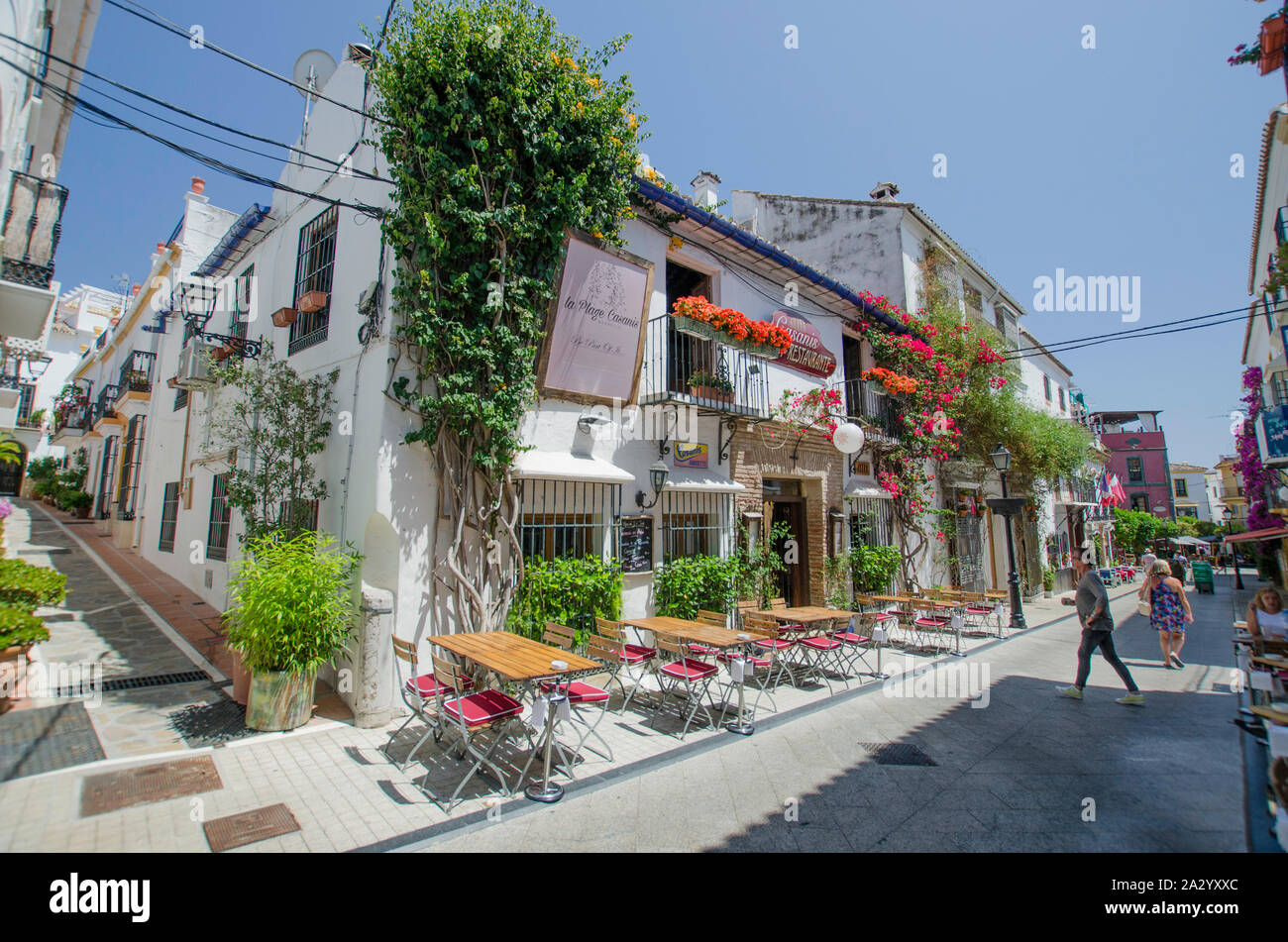 Marbella,Costa Del Sol, Spain Stock Photo