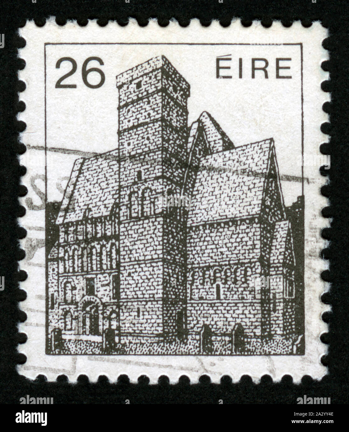 Stamp print in Ireland Stock Photo Alamy