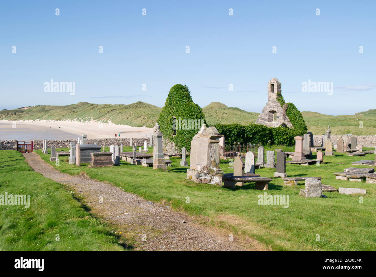 Balnakeil Church, Durness, Sutherland Stock Photo