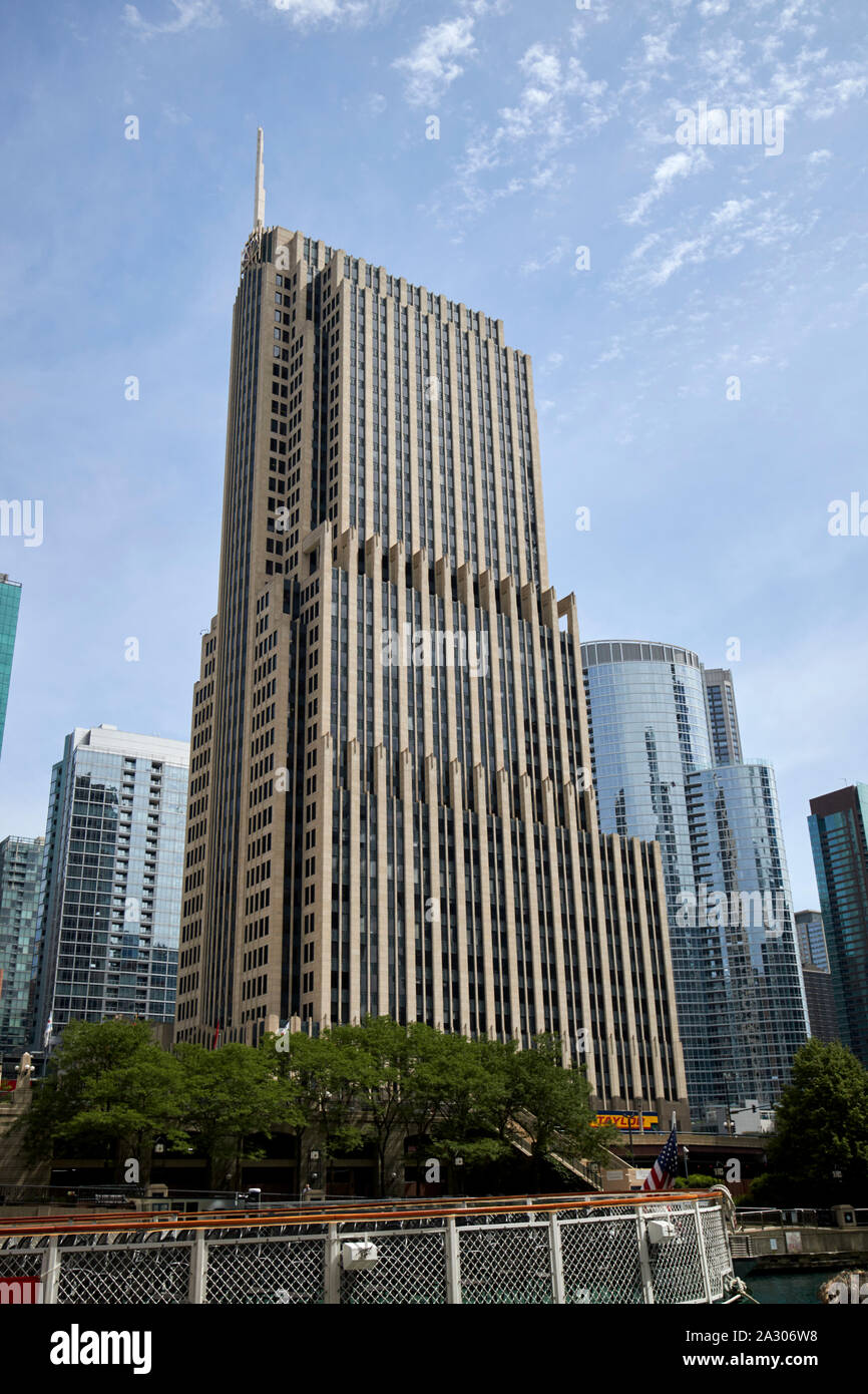 nbc tower chicago illinois united states of america Stock Photo