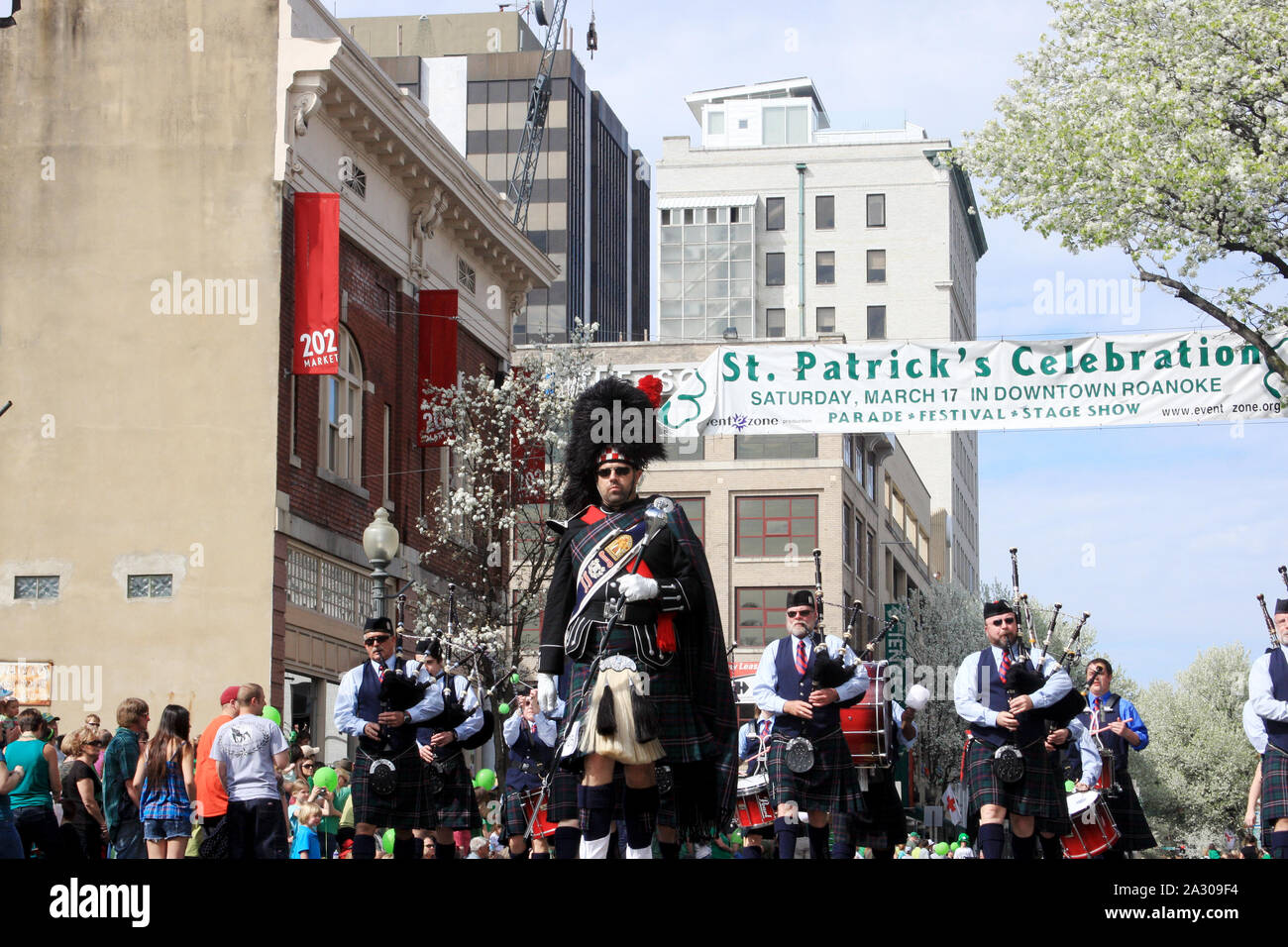 will the st patricks day parade in roanoke be on tv